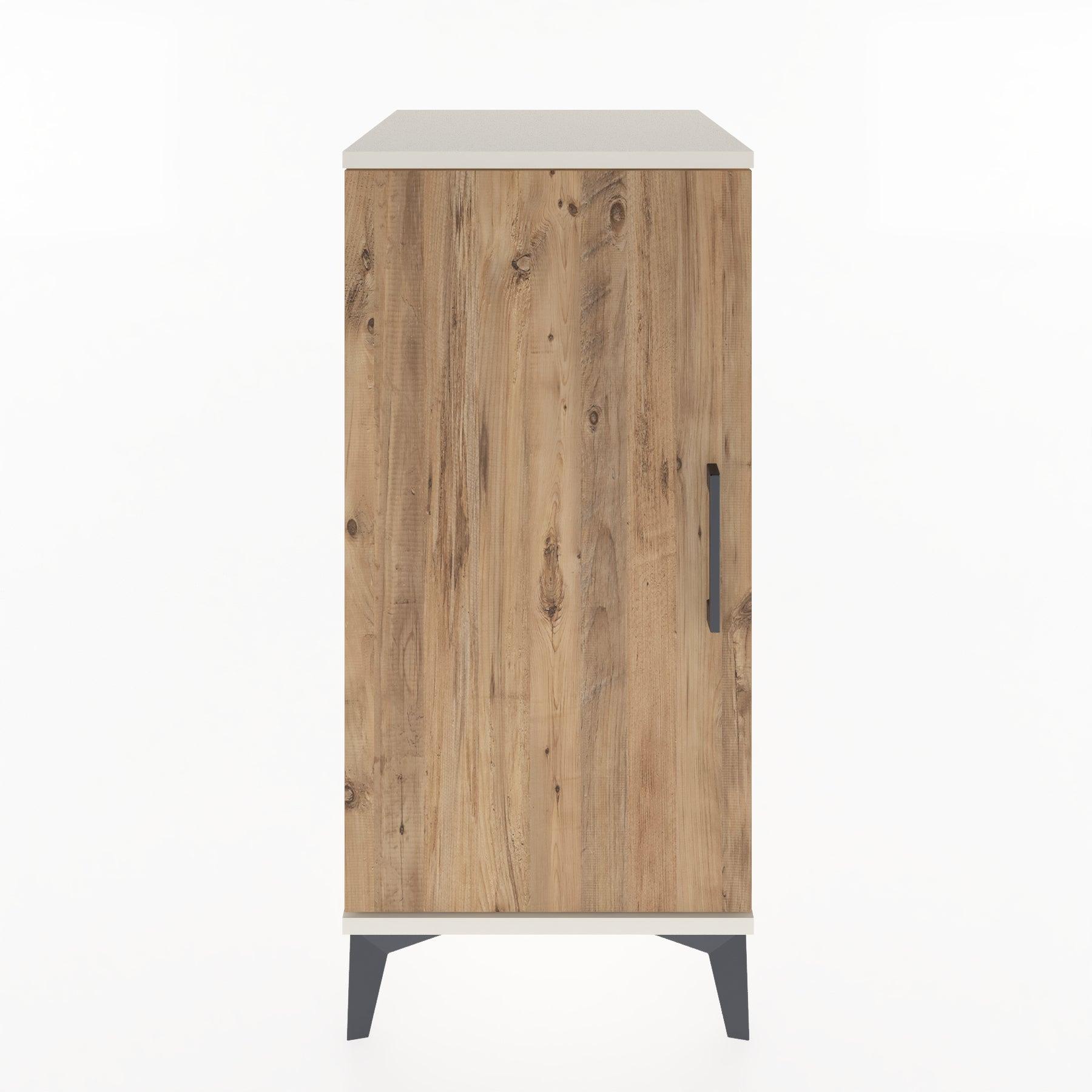 Woodntry Modular Nightstand Moonstone 44x44x84 cm With Lid K23-1