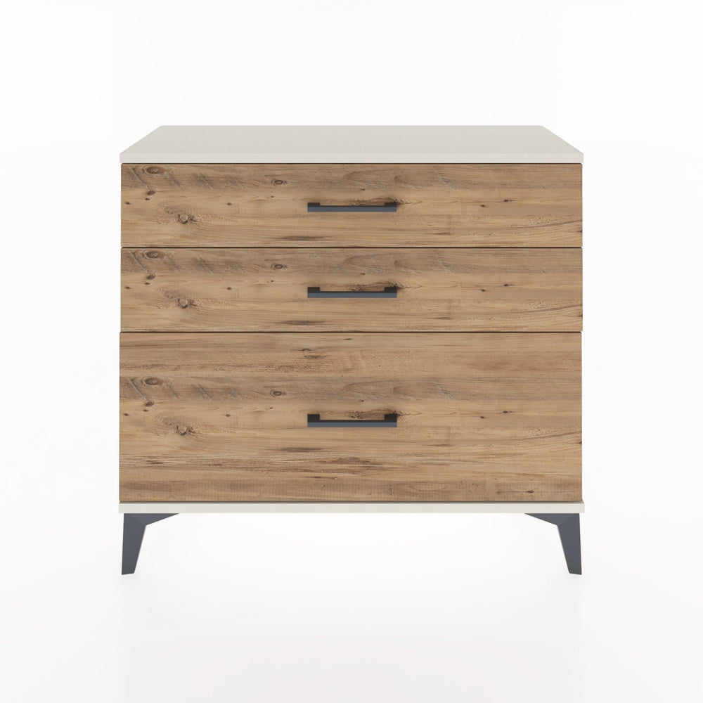Woodntry Modüler Şifonyer Üç Çekmeceli V3 88x30x68 cm Aytaşı - Woodntry