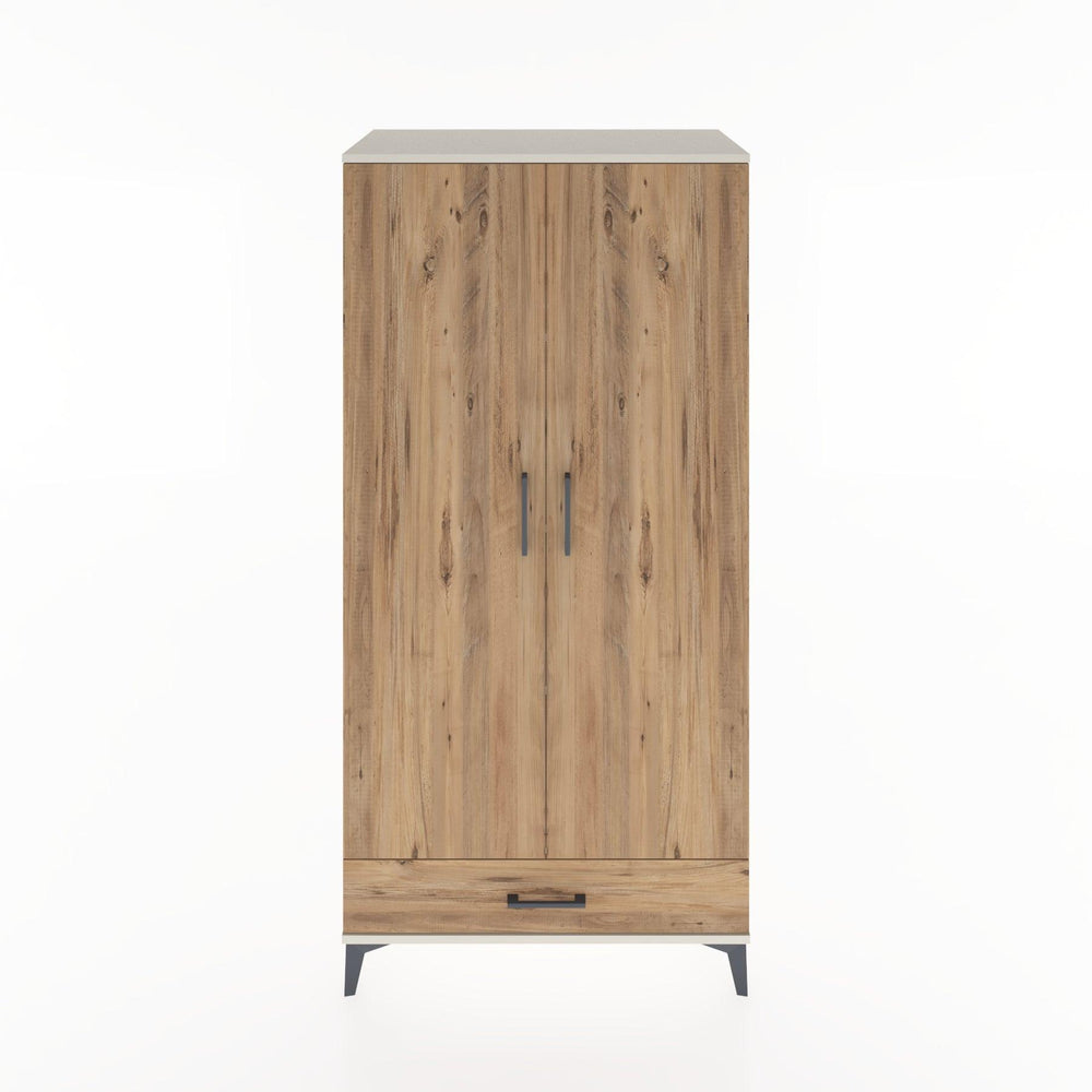 Woodntry Modular Cabinet Moonstone 88x44x170 cm with Doors and Drawers KC8-1