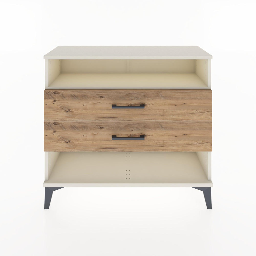 Woodntry Modüler Şifonyer İki Çekmeceli V3 88x30x68 cm Aytaşı - Woodntry