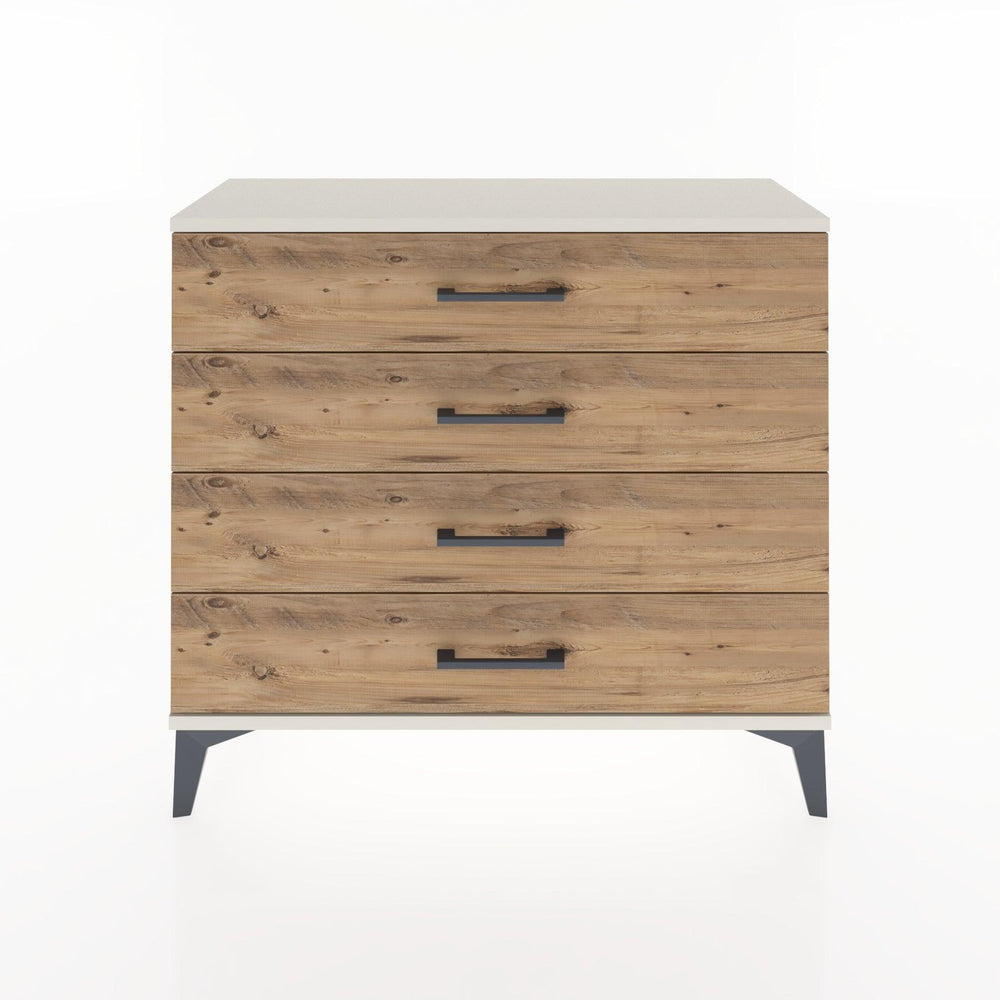 Woodntry Modüler Şifonyer 4 Çekmeceli 88x30x68 cm Aytaşı - Woodntry