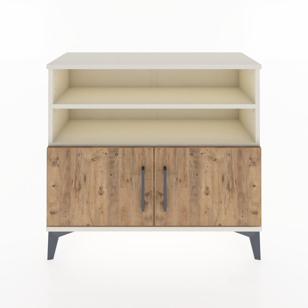 Woodntry Modüler Şifonyer Çekmece ve Kapaklı V3 88x30x68 cm Çam - Woodntry