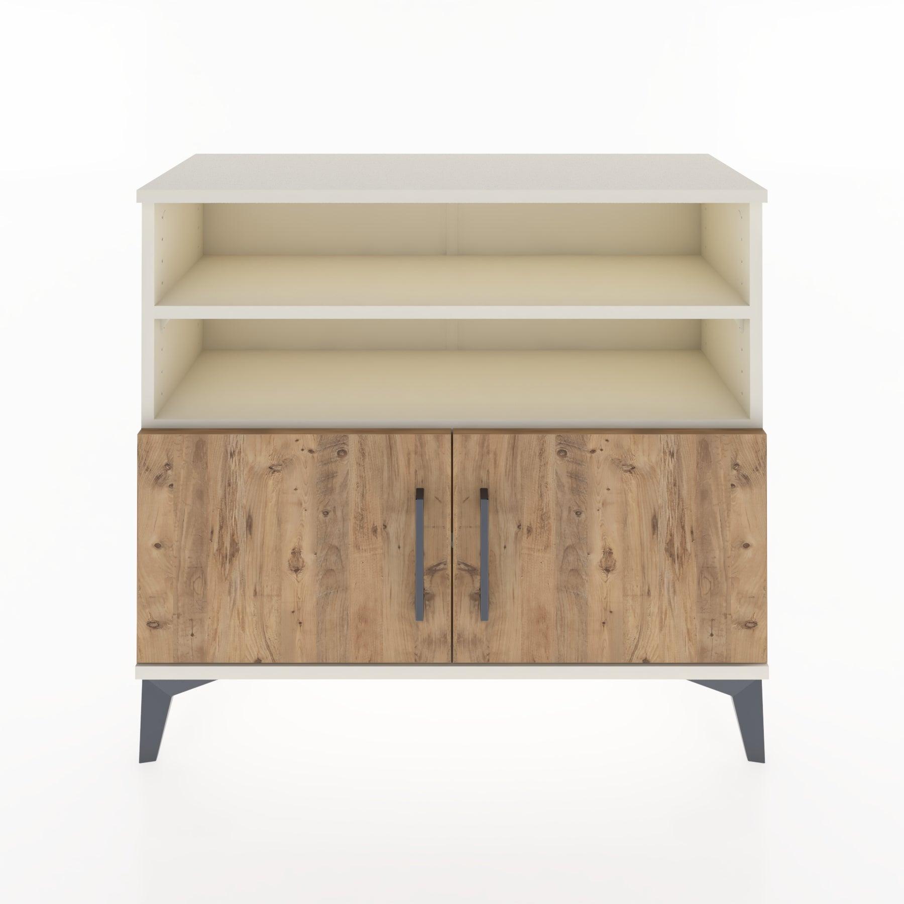 Woodntry Modüler Şifonyer Çekmece ve Kapaklı V3 88x30x68 cm Çam - Woodntry