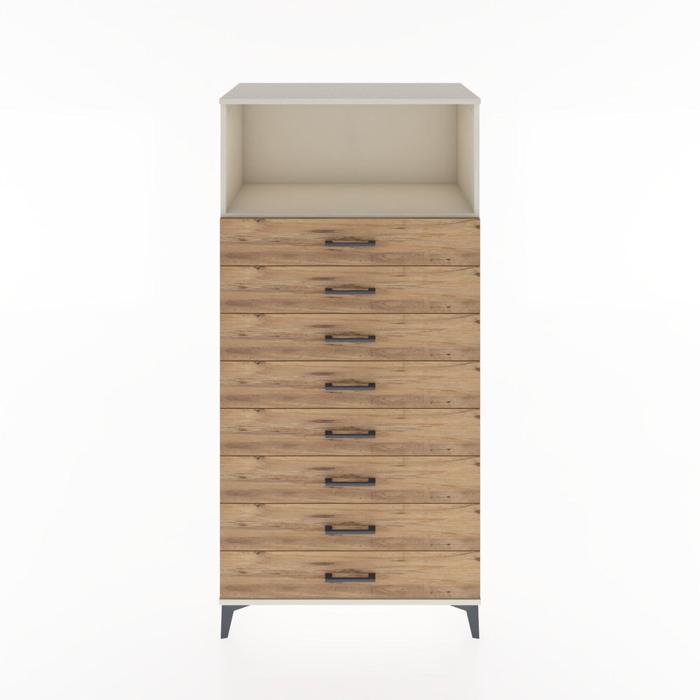 Woodntry Modular Cabinet Moonstone 88x44x170 cm with Drawers and Shelves CR32-1