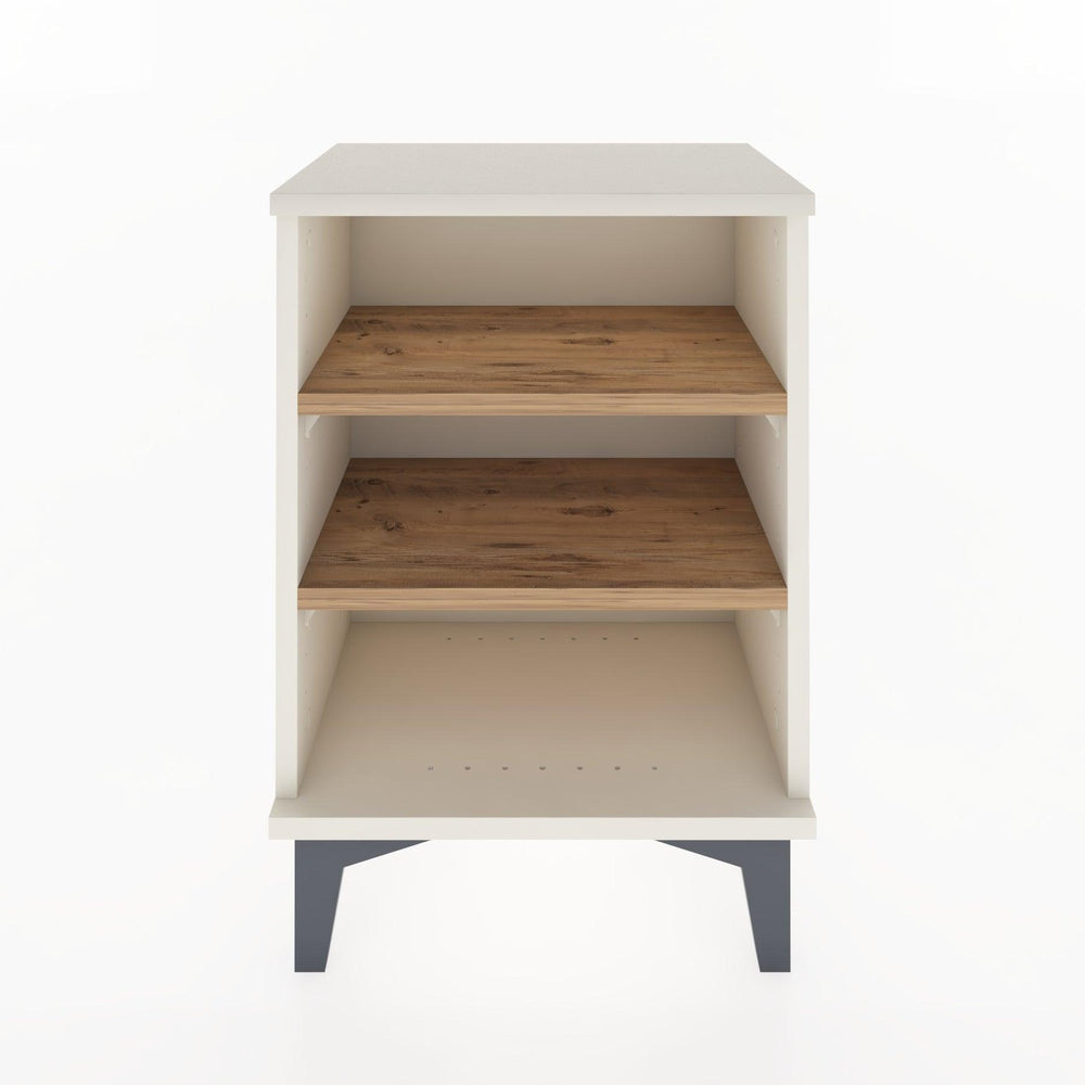 Woodntry Modüler Komodin Üç Raflı 44x30x52 cm Aytaşı - Woodntry