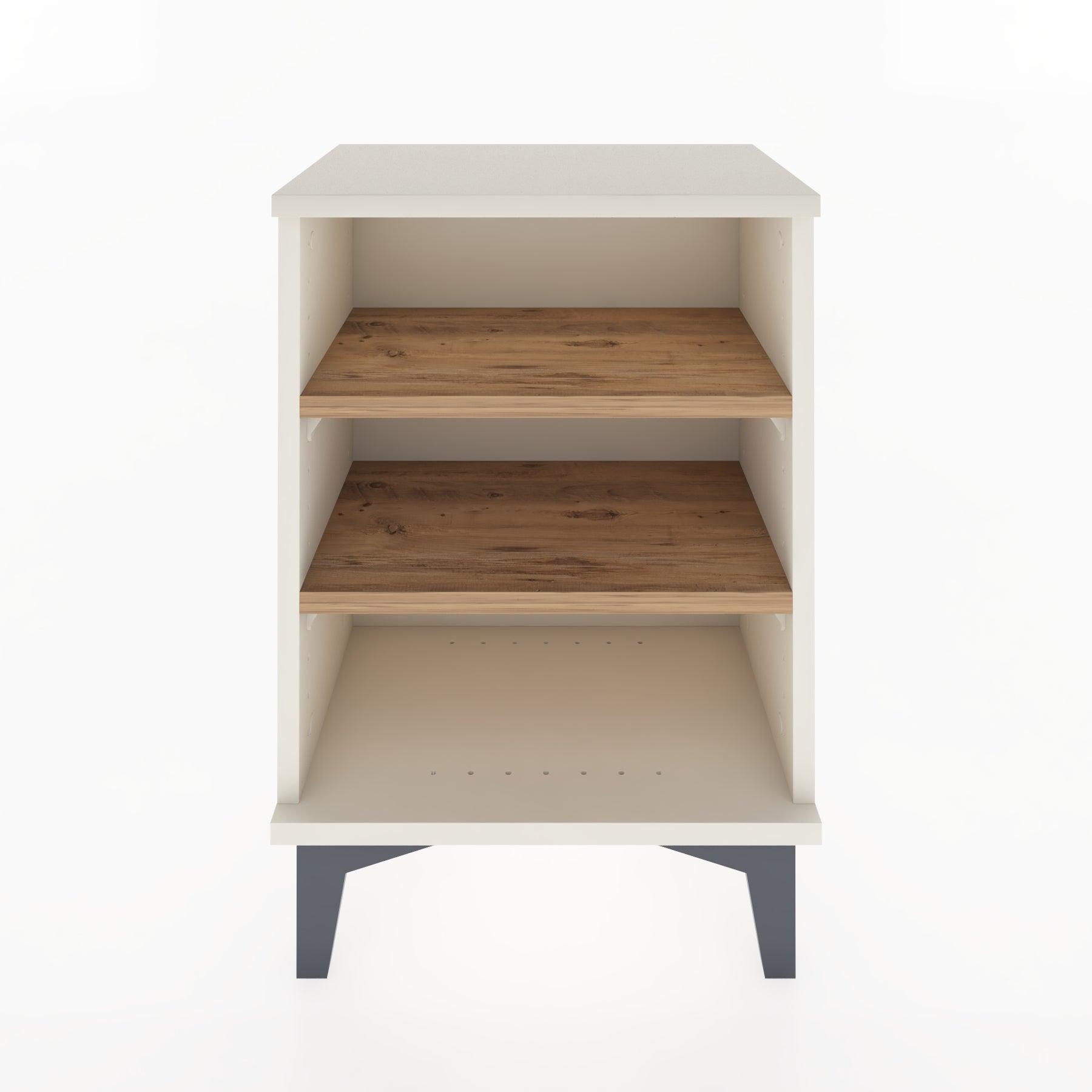 Woodntry Modüler Komodin Üç Raflı 44x30x52 cm Aytaşı - Woodntry