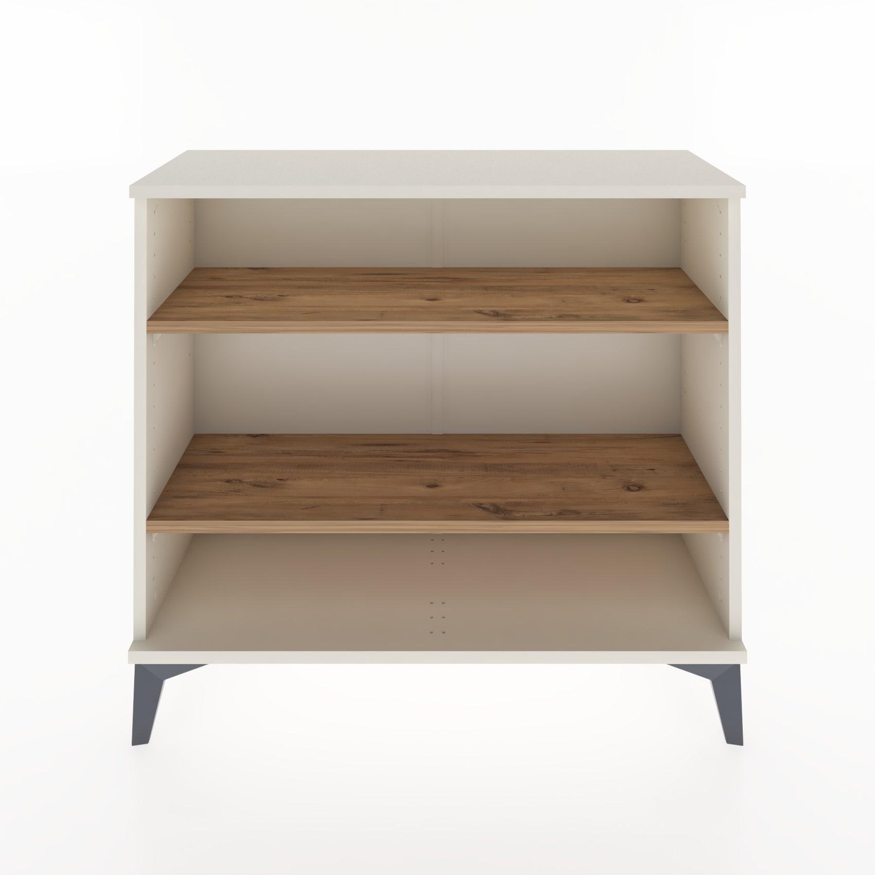 Woodntry Modüler Şifonyer İki Raflı 88x30x68 cm Aytaşı - Woodntry