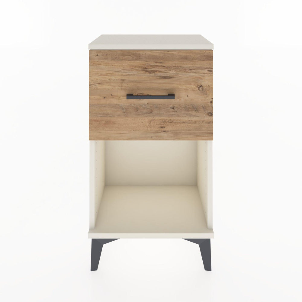 Woodntry Modüler Komodin Tek Çekmece ve Raflı V1 44x30x68 cm Aytaşı - Woodntry