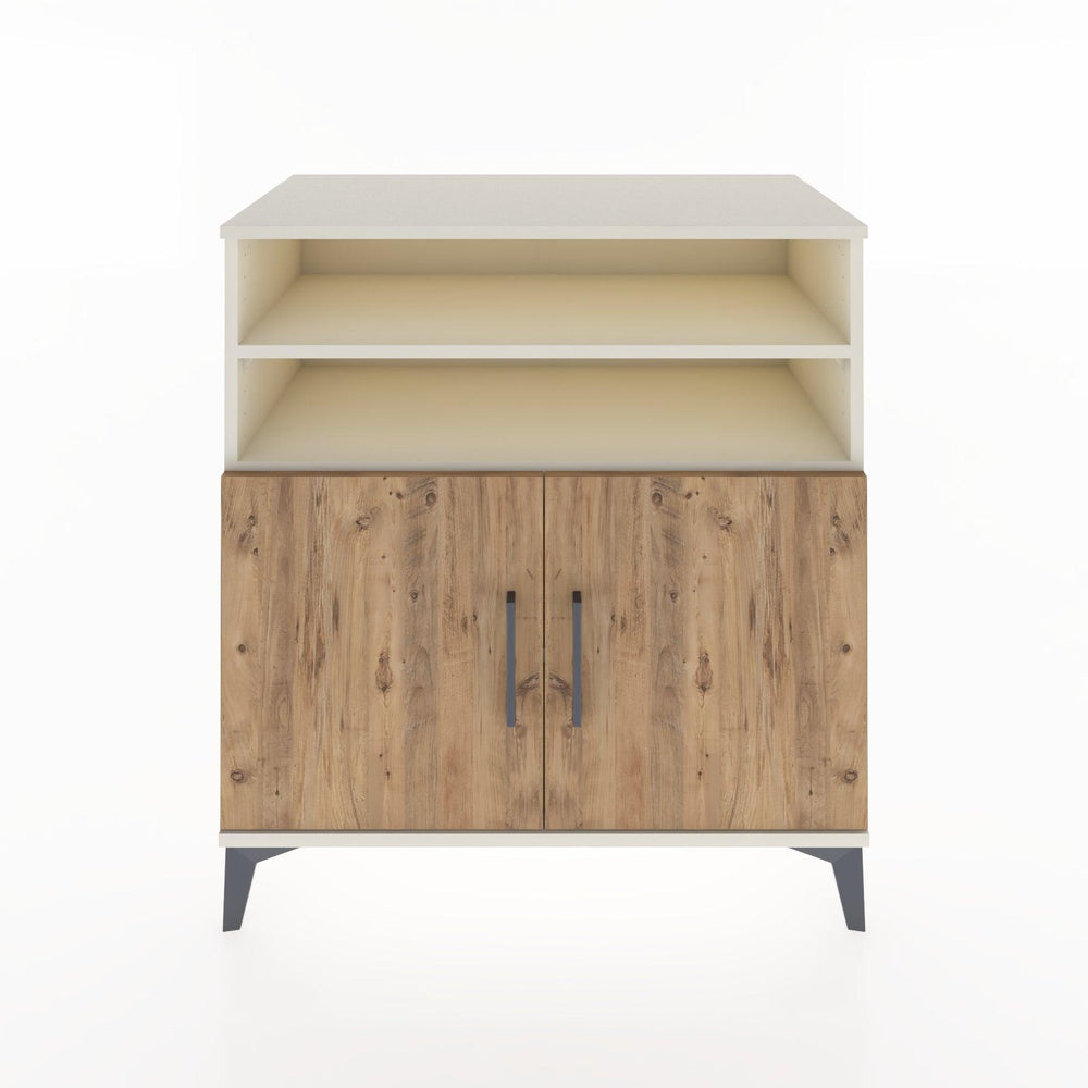 Woodntry Modular Dresser Moonstone 88x44x84 cm with Cover and Shelf KR38-1