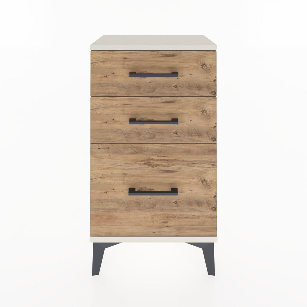 Woodntry Modüler Komodin Üç Çekmeceli V2 44x30x68 cm Aytaşı - Woodntry