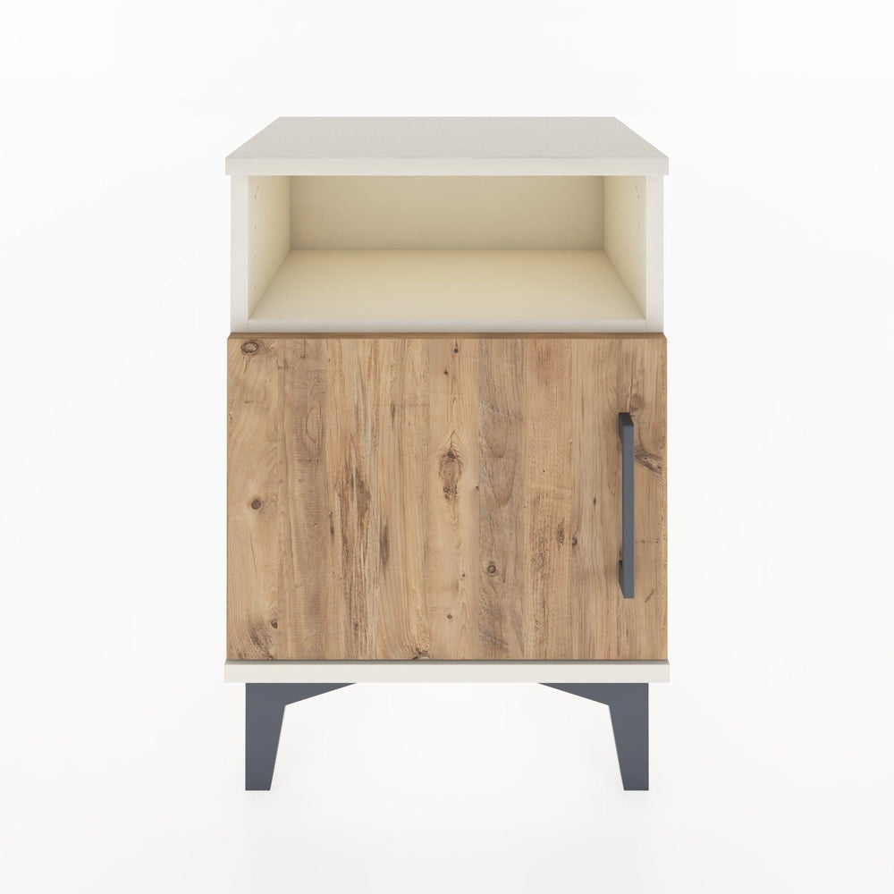 Woodntry Modüler Komodin Raf ve Tek Kapaklı 44x30x52 cm Aytaşı - Woodntry