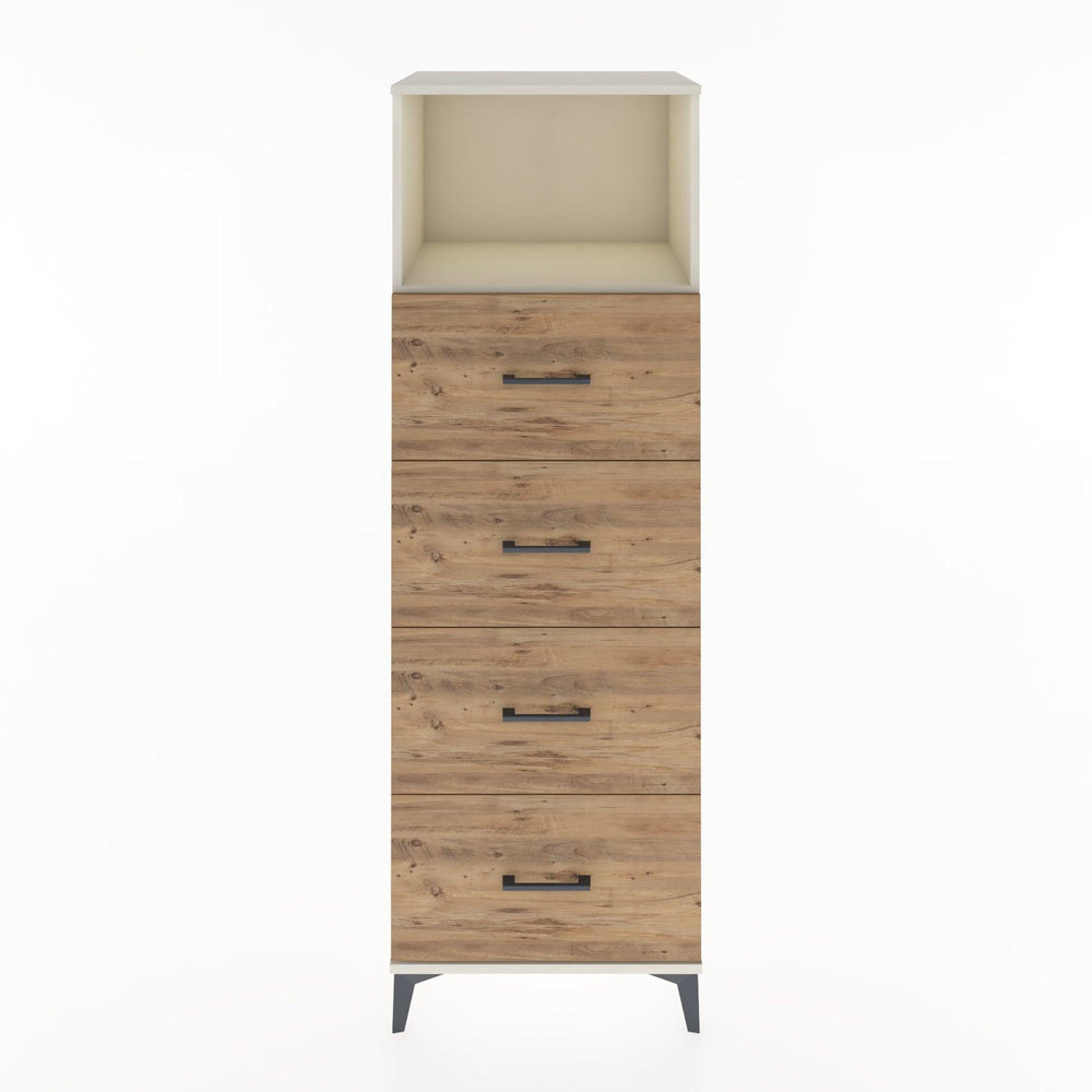 Woodntry Modular Cabinet Moonstone 60x44x170 cm with Drawers and Shelves CR52-1