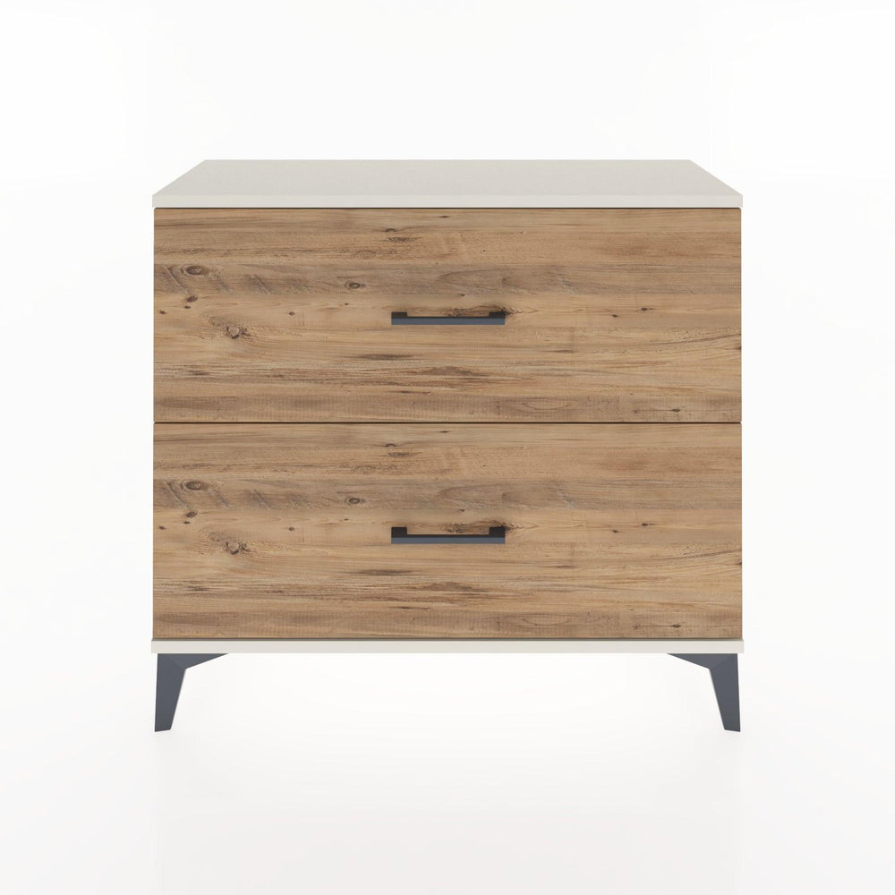 Woodntry Modüler Şifonyer İki Çekmeceli V4 88x30x68 cm Aytaşı - Woodntry