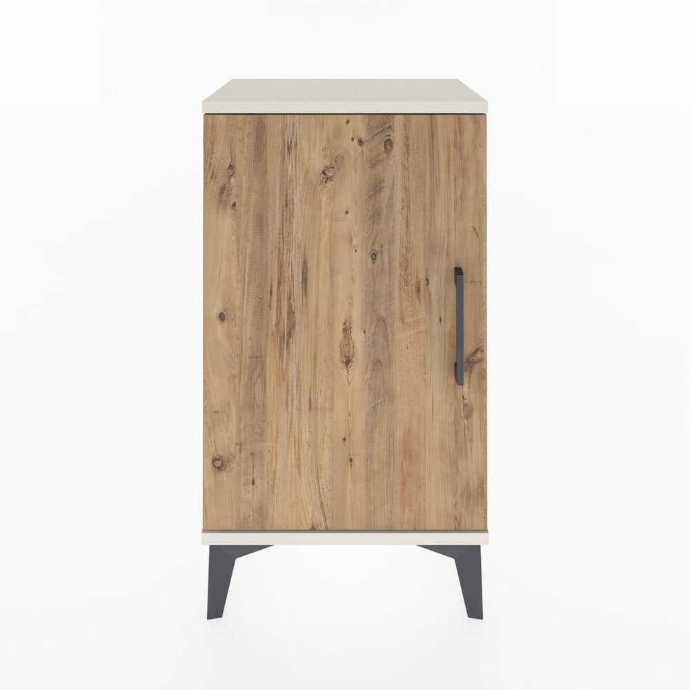 Woodntry Modüler Komodin Tek Kapaklı 44x30x68 cm Aytaşı - Woodntry