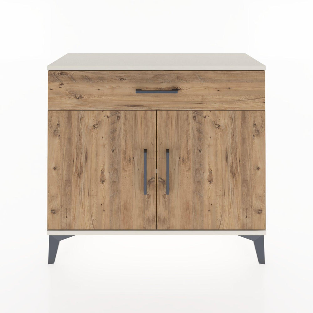 Woodntry Modüler Şifonyer Çekmece ve Kapaklı V1 88x30x68 cm Aytaşı - Woodntry