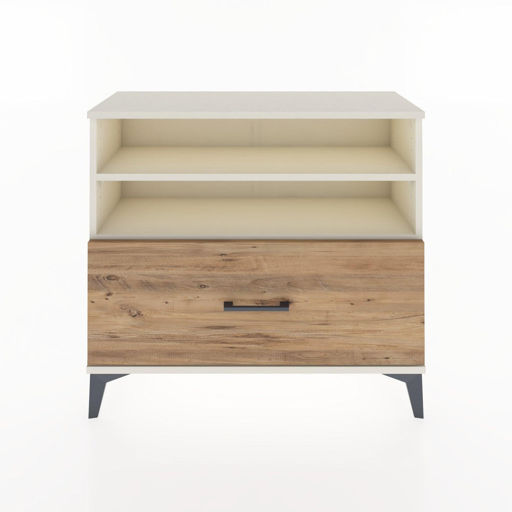 Woodntry Modüler Şifonyer Raf ve Çekmece V1 88x30x68 cm Aytaşı - Woodntry