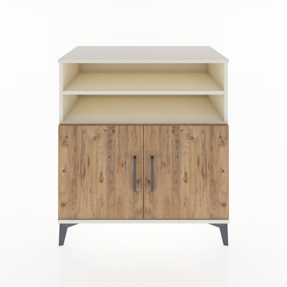 Woodntry Modular Dresser Moonstone 88x44x84 cm with Cover and Shelf KR39-1