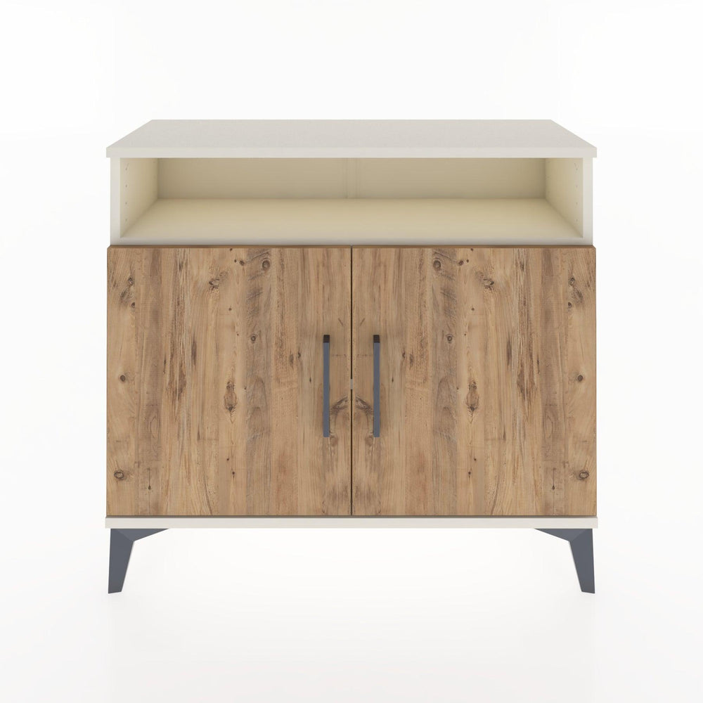 Woodntry Modüler Şifonyer Raf ve İki Kapaklı V1 88x30x68 cm Aytaşı - Woodntry