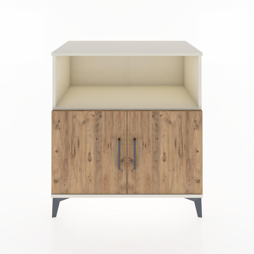 Woodntry Modüler Şifonyer Aytaşı 88x44x84 cm Kapaklı ve Raflı KR42-1