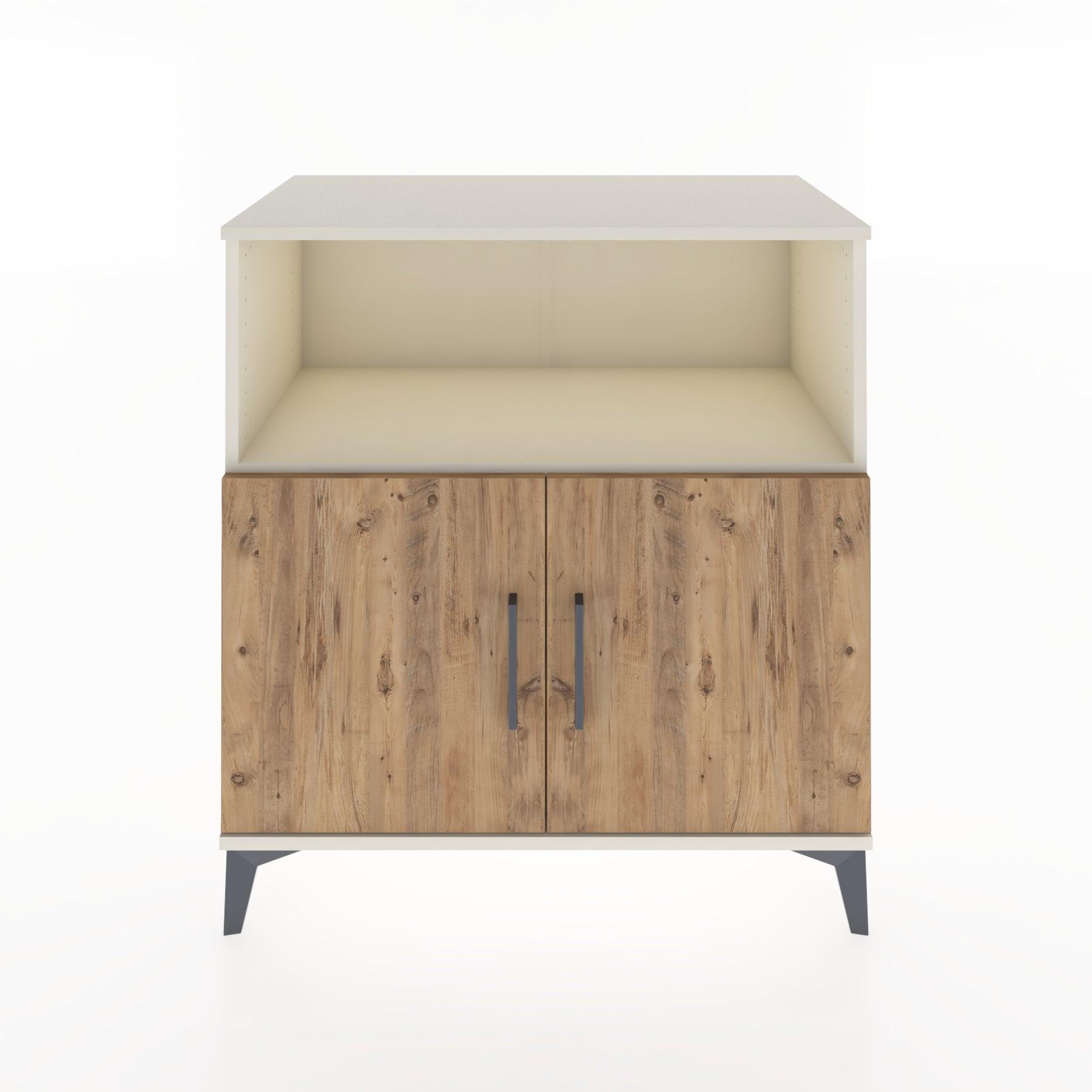 Woodntry Modular Dresser Moonstone 88x44x84 cm with Cover and Shelf KR42-1