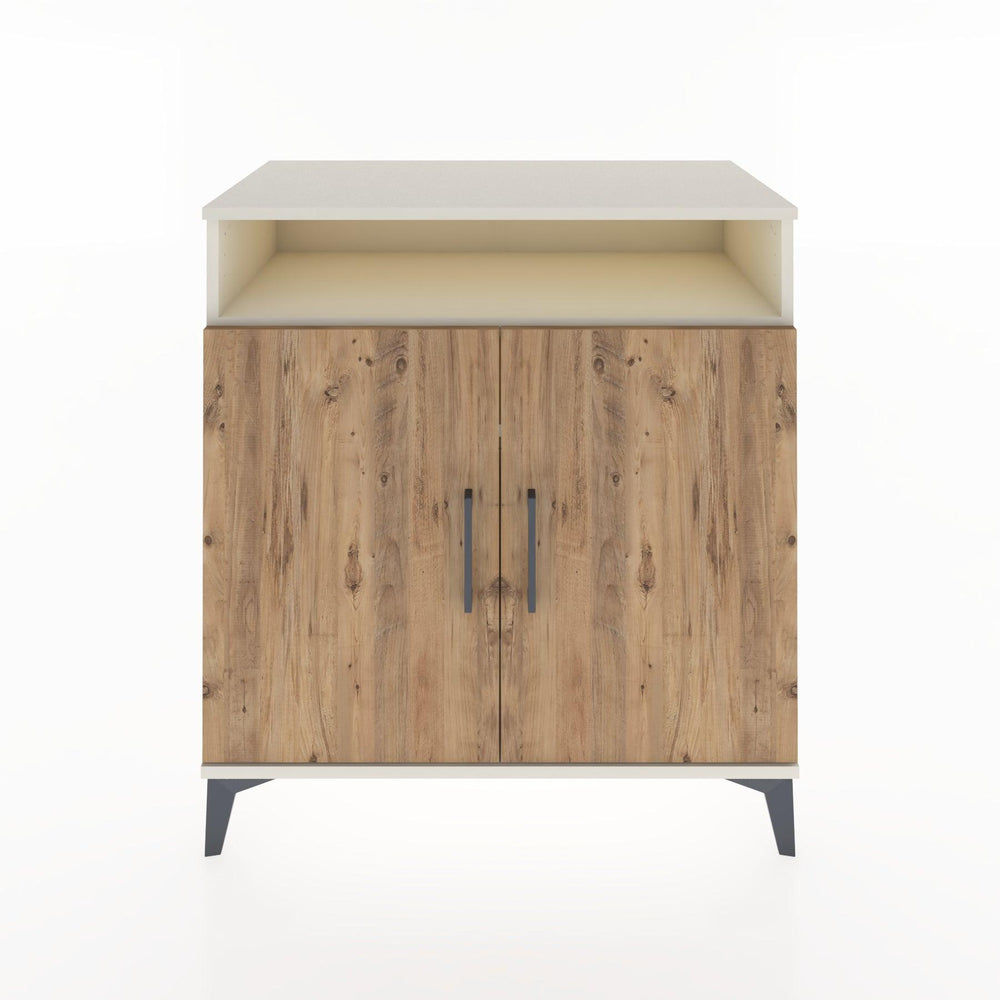 Woodntry Modüler Şifonyer Aytaşı 88x44x84 cm Kapaklı ve Raflı KR83-1