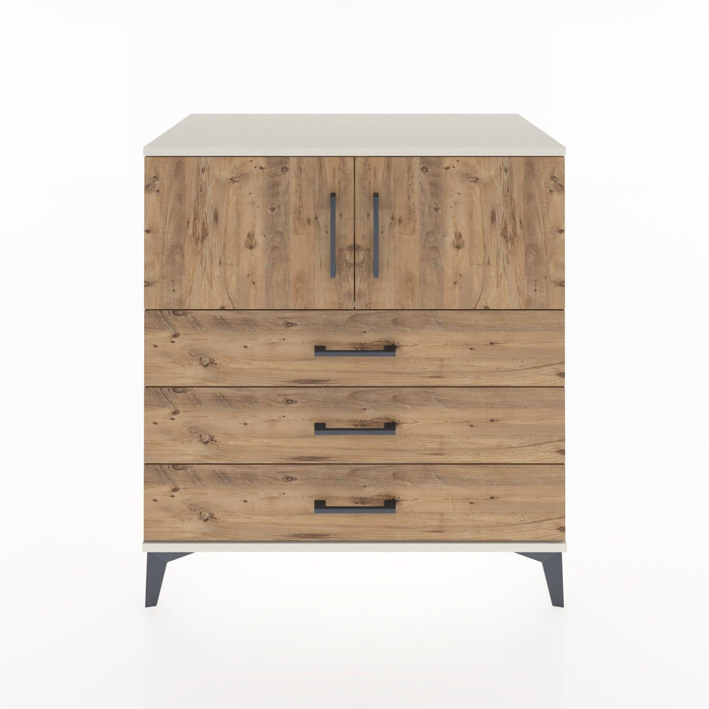 Woodntry Modular Dresser Moonstone 88x44x84 cm with Cover and Drawer KC97-1