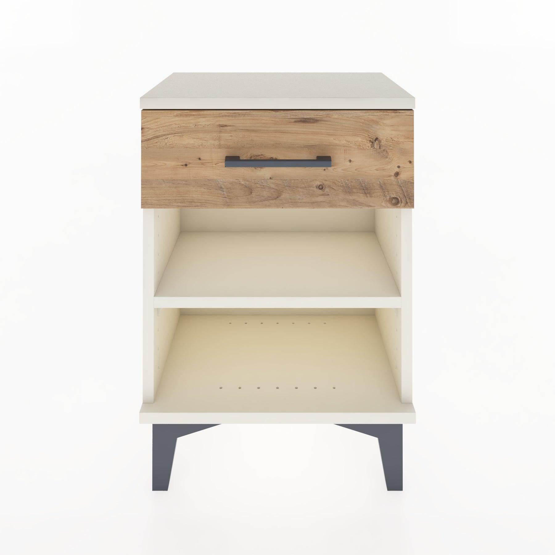 Woodntry Modüler Komodin Tek Çekmeceli 44x30x52 cm Aytaşı - Woodntry