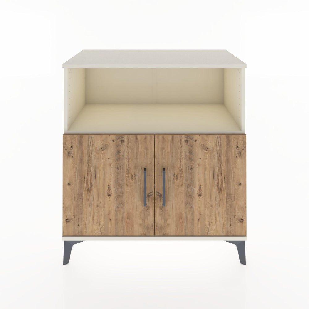 Woodntry Modular Dresser Moonstone 88x44x84 cm with Cover and Shelf KR41-1