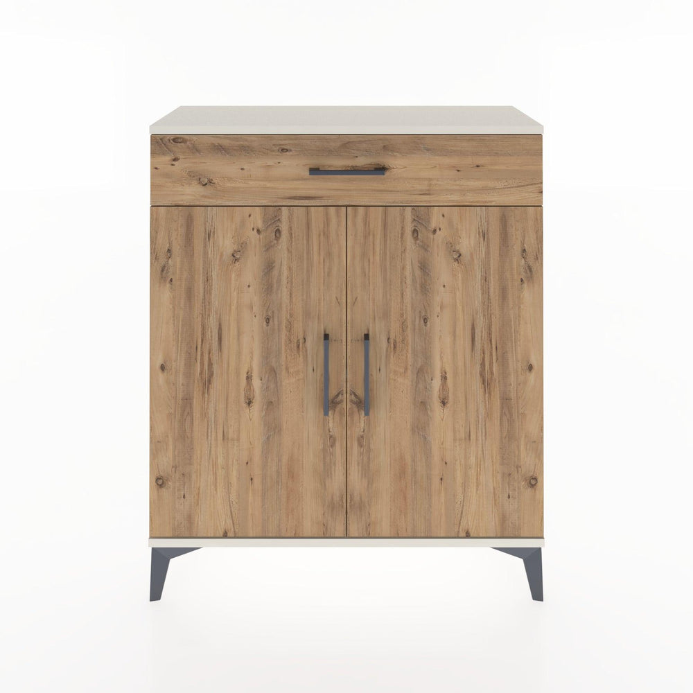 Woodntry Modular Dresser Moonstone 88x30x94 cm with Cover and Drawer KC1-1