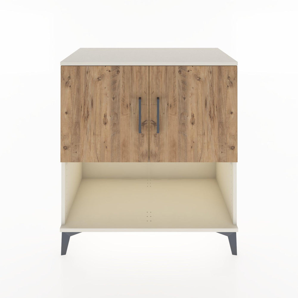 Woodntry Modular Dresser Moonstone 88x44x84 cm with Cover and Shelf KR45-1