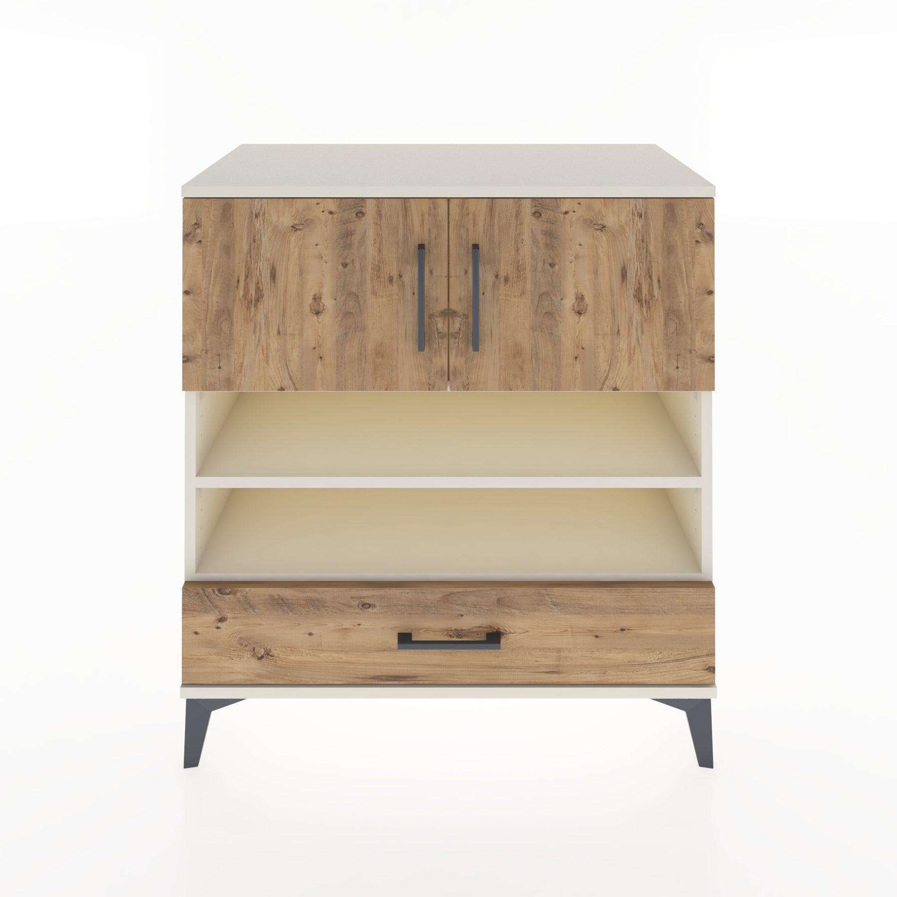 Woodntry Modular Dresser Moonstone 88x44x84 cm Functional F94-1
