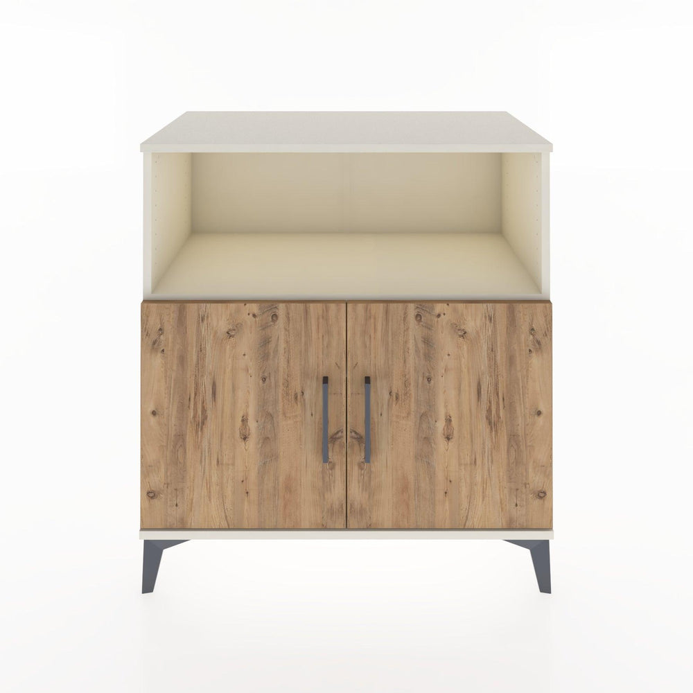 Woodntry Modular Dresser Moonstone 88x44x84 cm with Cover and Shelf KR40-1