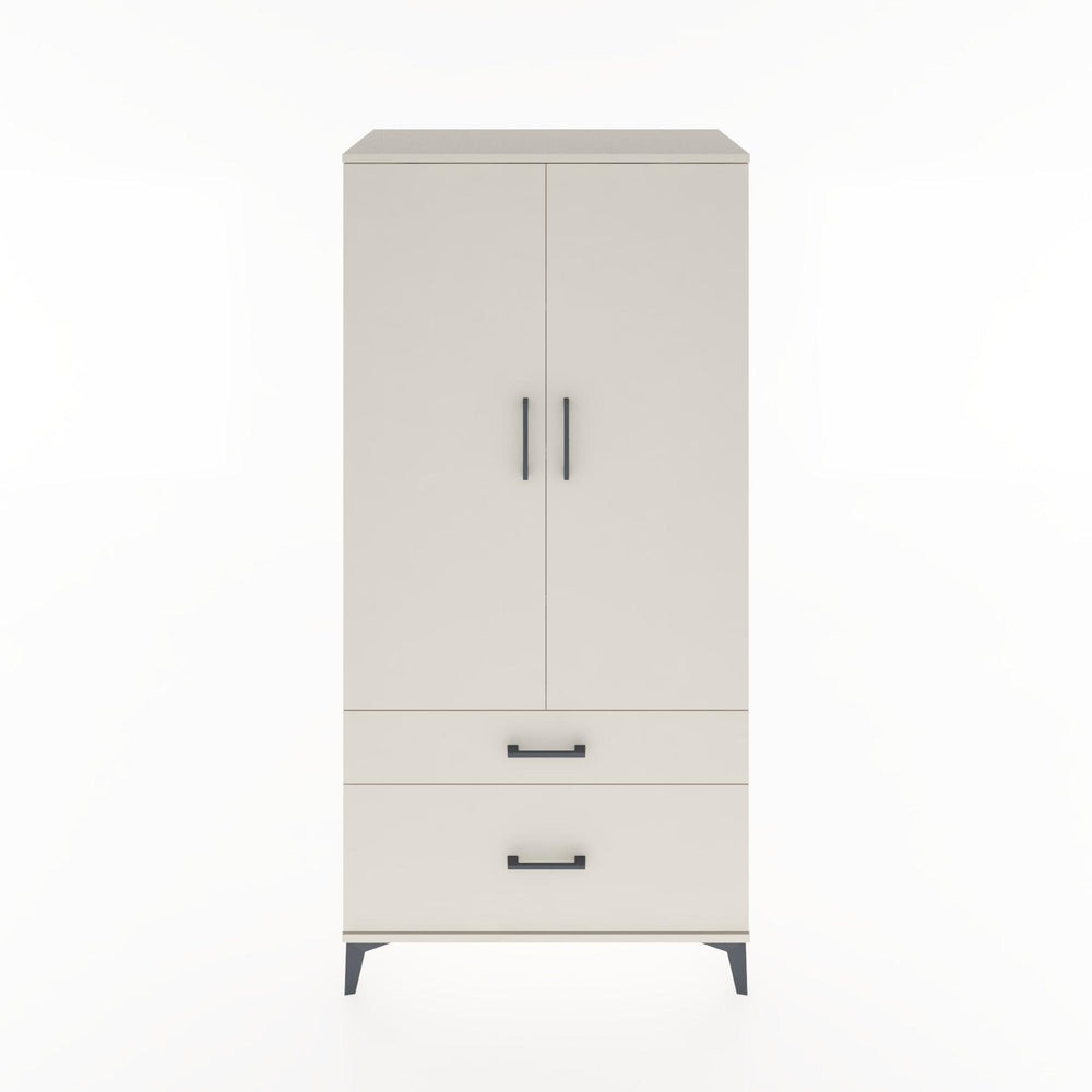 Woodntry Modular Cabinet Moonstone 88x44x170 cm with Doors and Drawers KC15-1