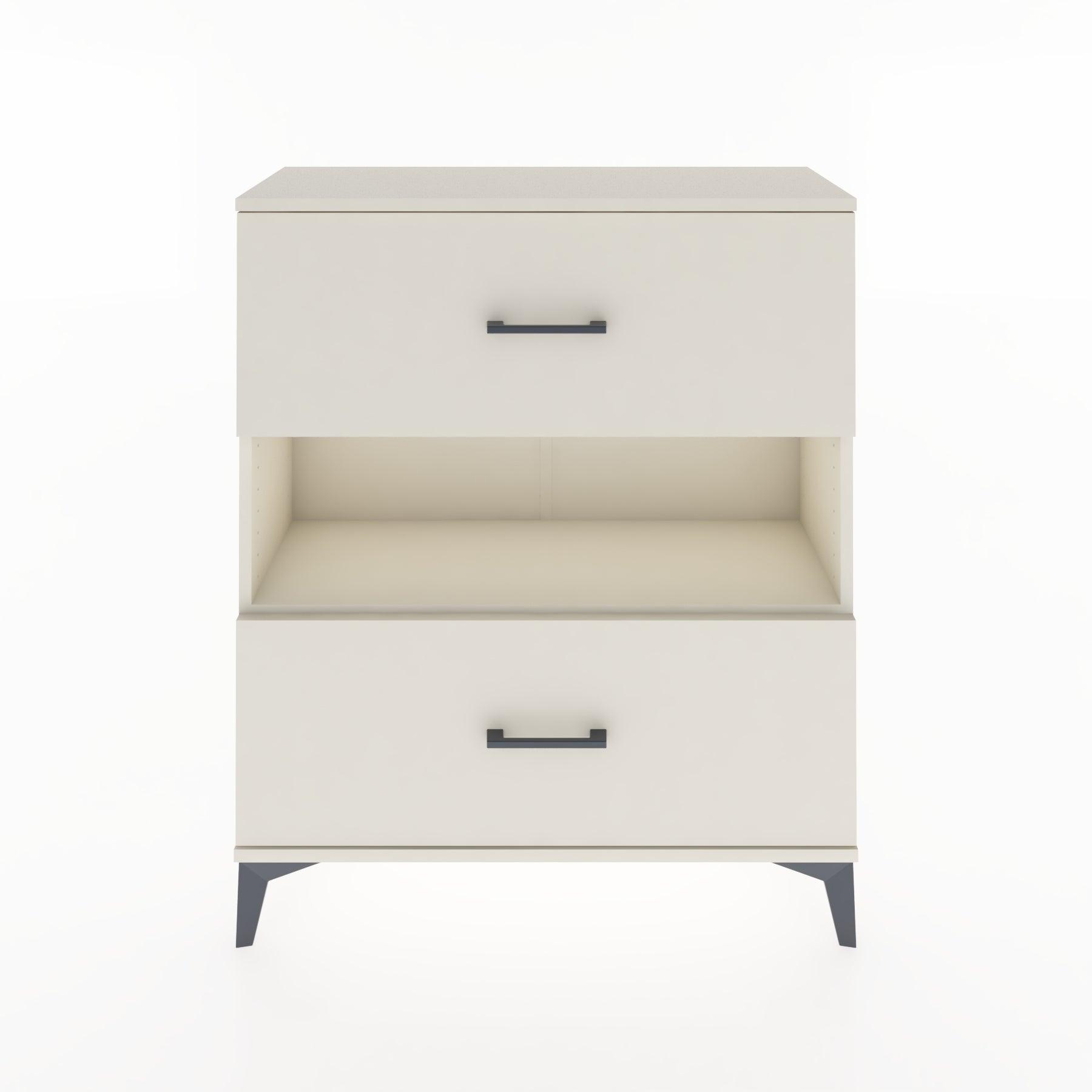 Woodntry Modüler Şifonyer Aytaşı 88x30x94 cm Çekmeceli ve Raflı CR17-1