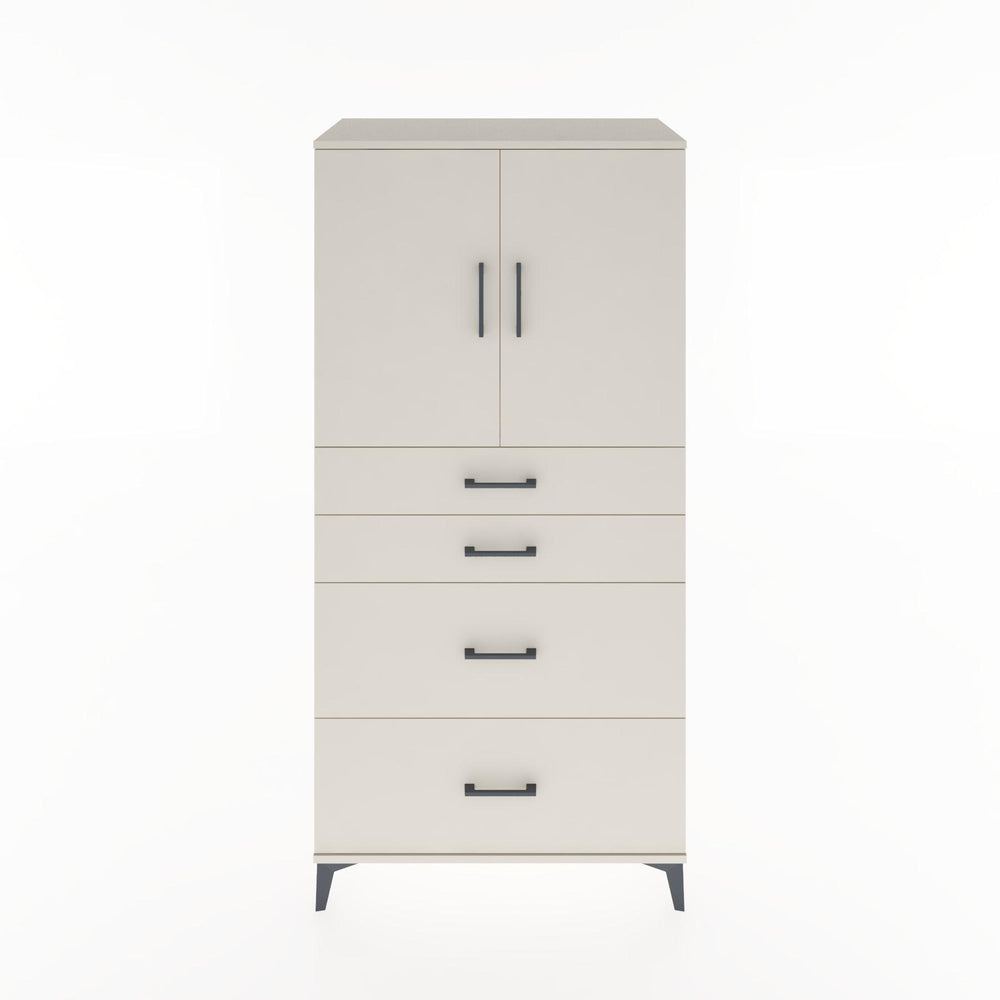 Woodntry Modüler Dolap Aytaşı 88x44x170 cm Kapaklı ve Çekmeceli KC19-1