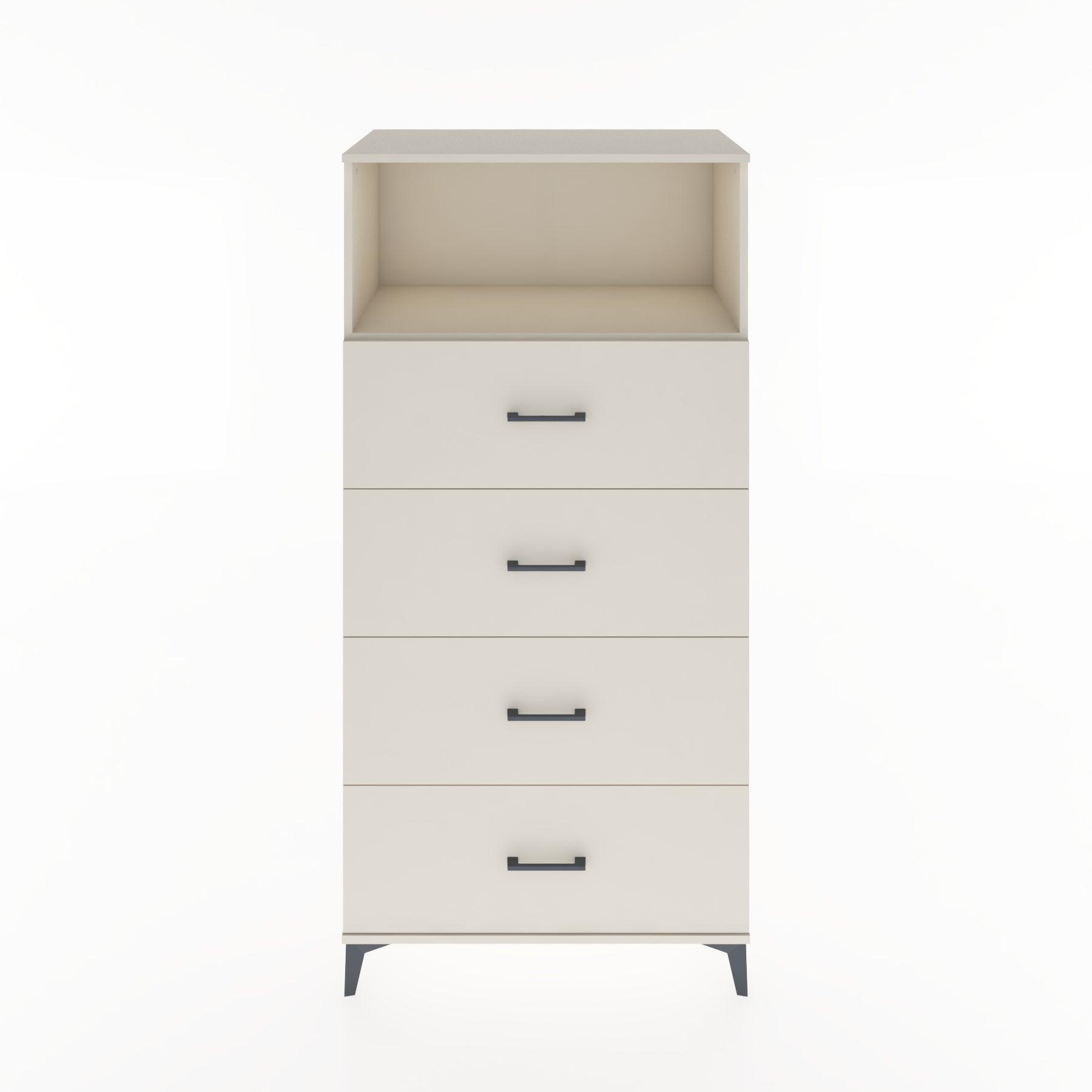 Woodntry Modular Cabinet Moonstone 88x44x170 cm with Drawers and Shelves CR53-1