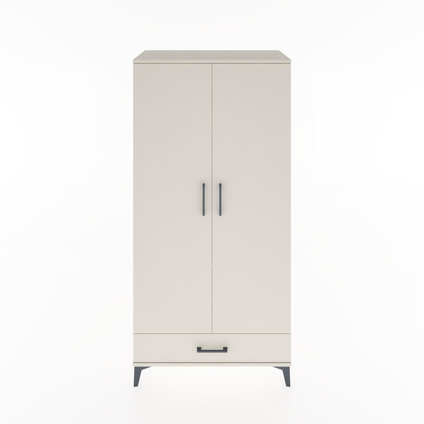 Woodntry Modular Cabinet Moonstone 88x44x170 cm with Doors and Drawers KC8-1