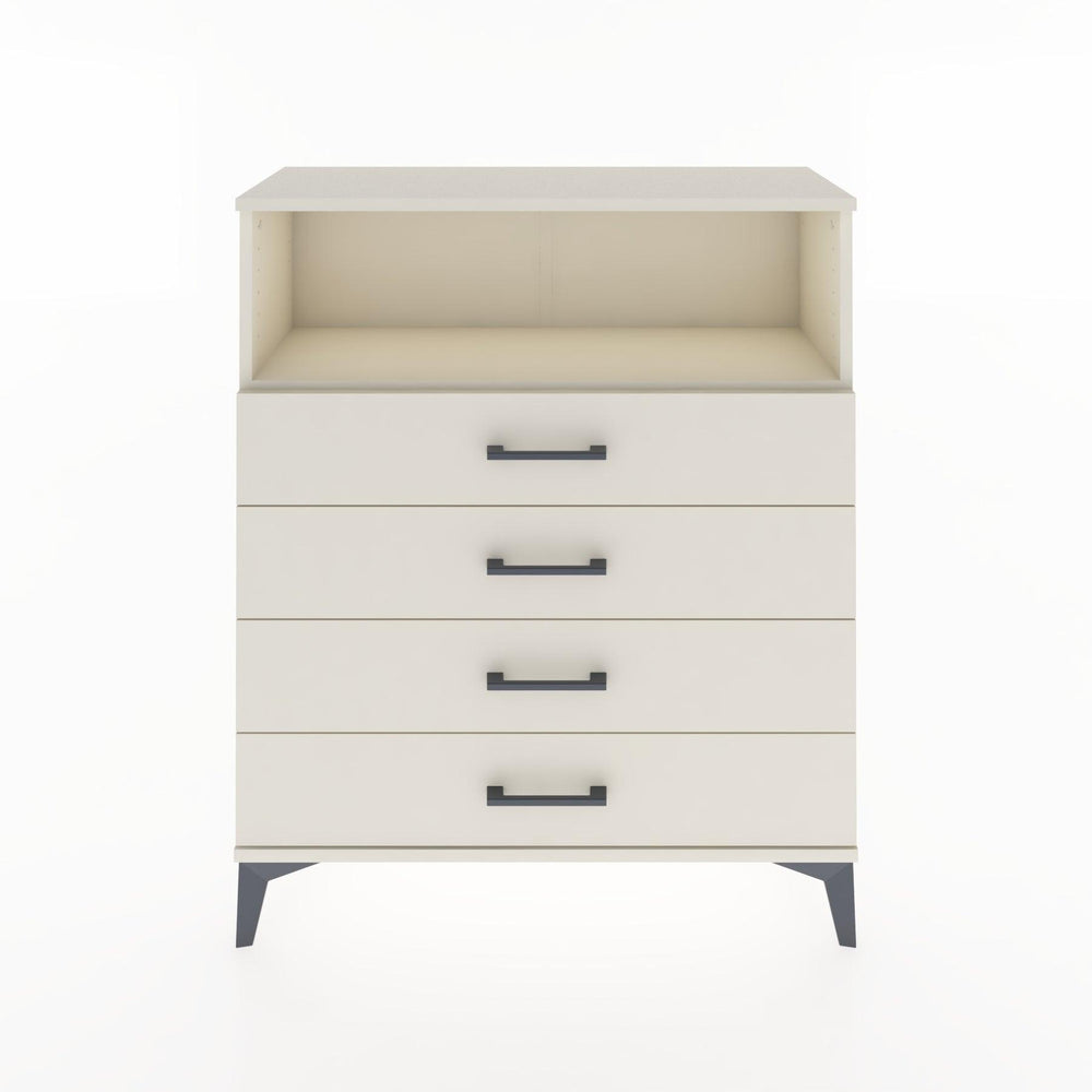 Woodntry Modular Dresser Moonstone 88x30x94 cm with Drawers and Shelves CR19-1