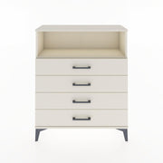 Woodntry Modüler Şifonyer Aytaşı 88x30x94 cm Çekmeceli ve Raflı CR19-1
