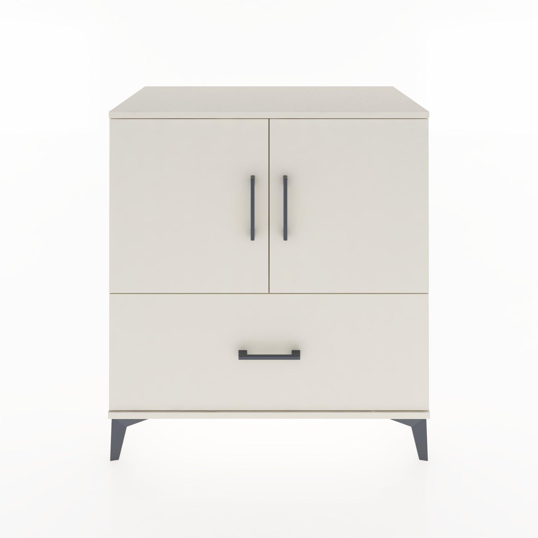 Woodntry Modular Dresser Moonstone 88x44x84 cm with Cover and Drawer KC48-1