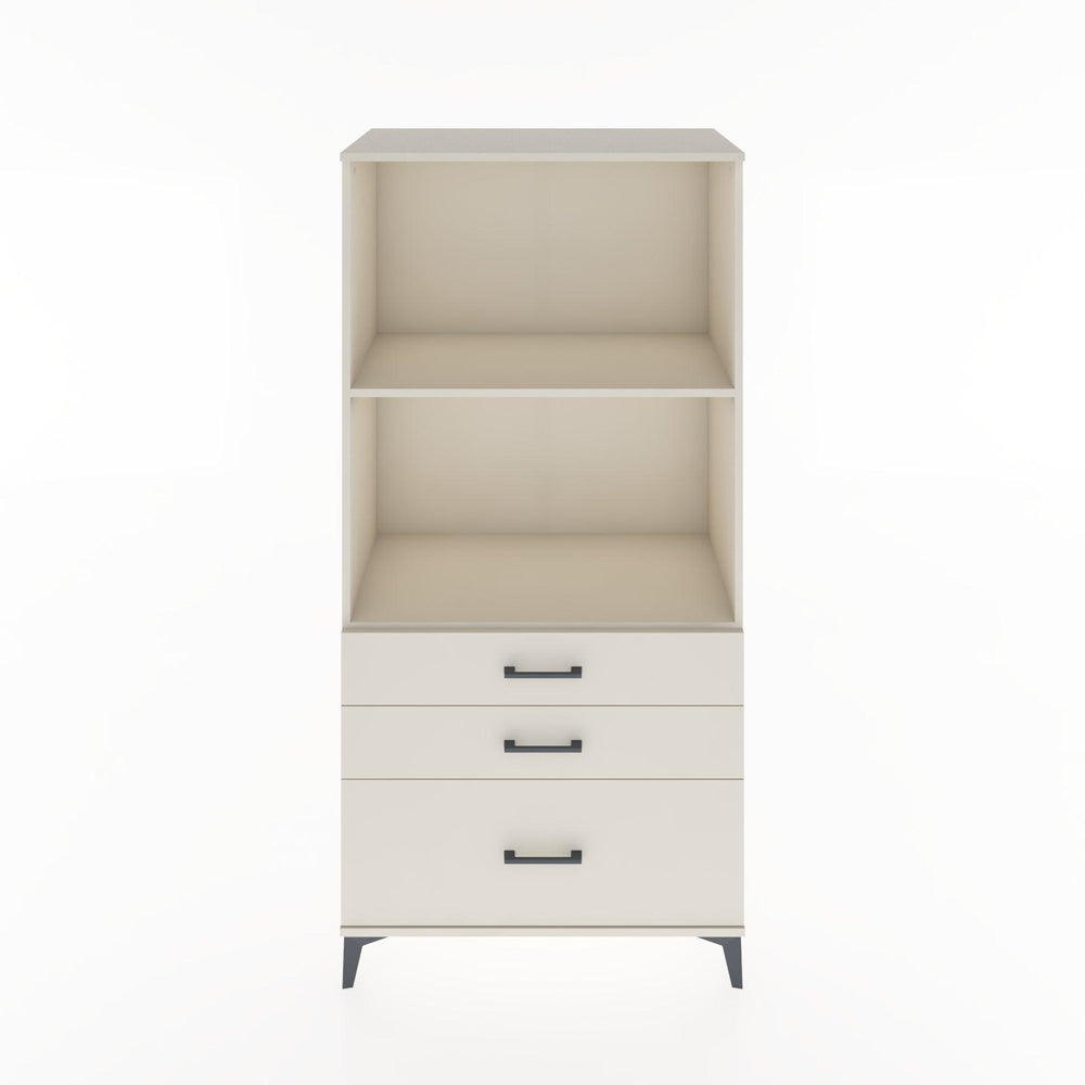 Woodntry Modular Cabinet Moonstone 88x44x170 cm with Drawers and Shelves CR42-1