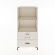 Woodntry Modular Cabinet Moonstone 88x44x170 cm with Drawers and Shelves CR42-1