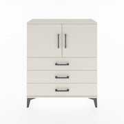 Woodntry Modüler Şifonyer Aytaşı 88x30x94 cm Kapaklı ve Çekmeceli KC7-1