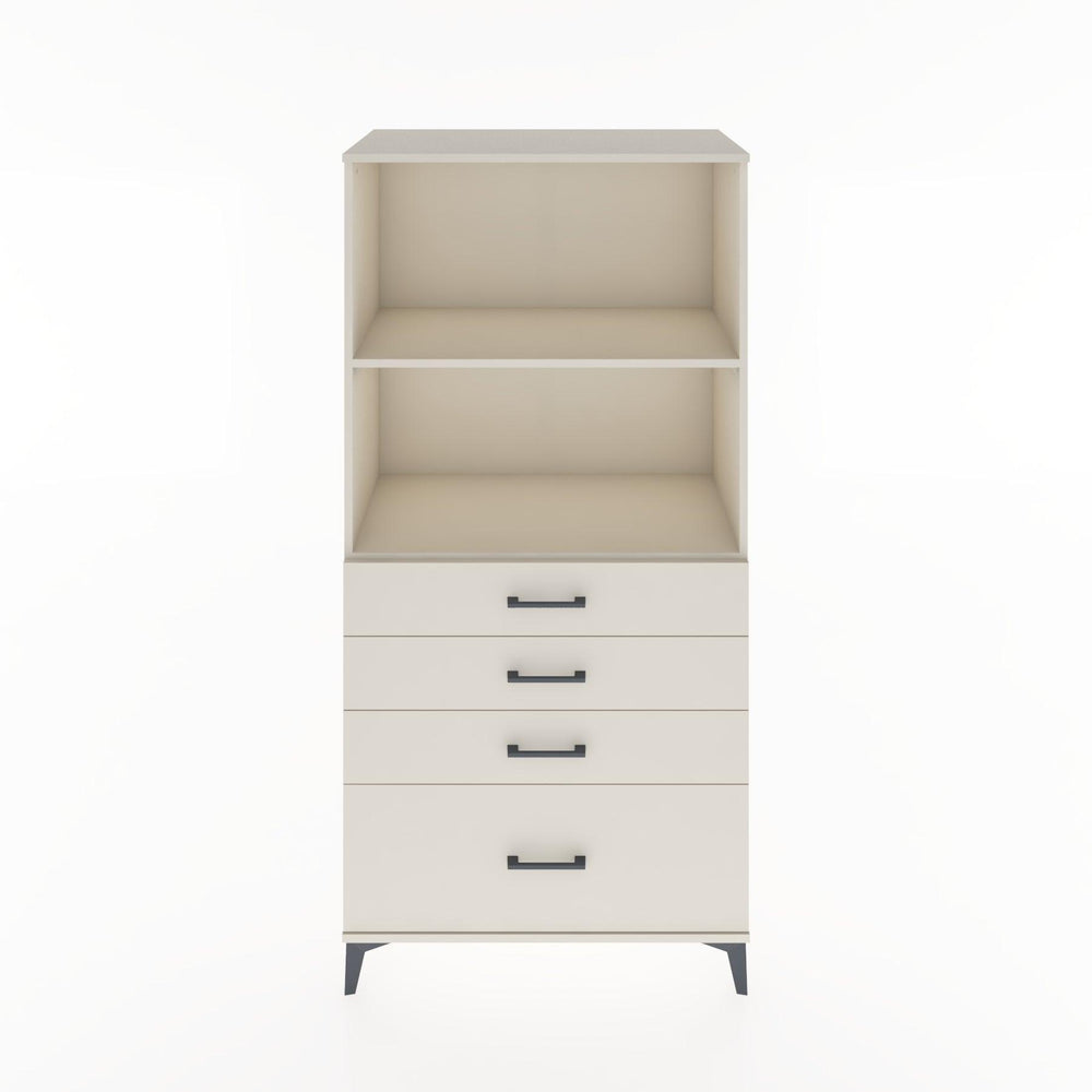 Woodntry Modüler Dolap Aytaşı 88x44x170 cm Çekmeceli ve Raflı CR41-1