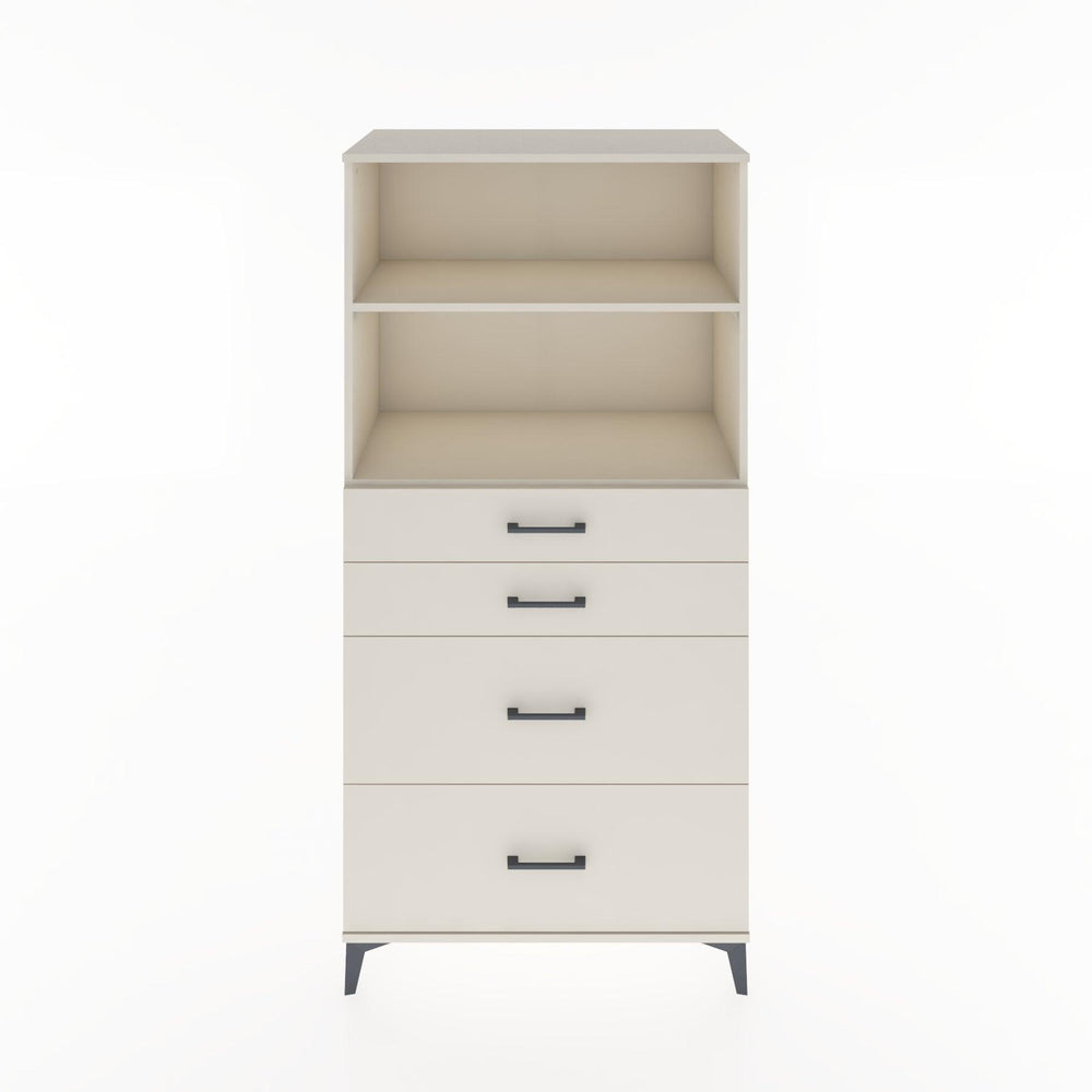 Woodntry Modular Cabinet Moonstone 88x44x170 cm with Drawers and Shelves CR47-1