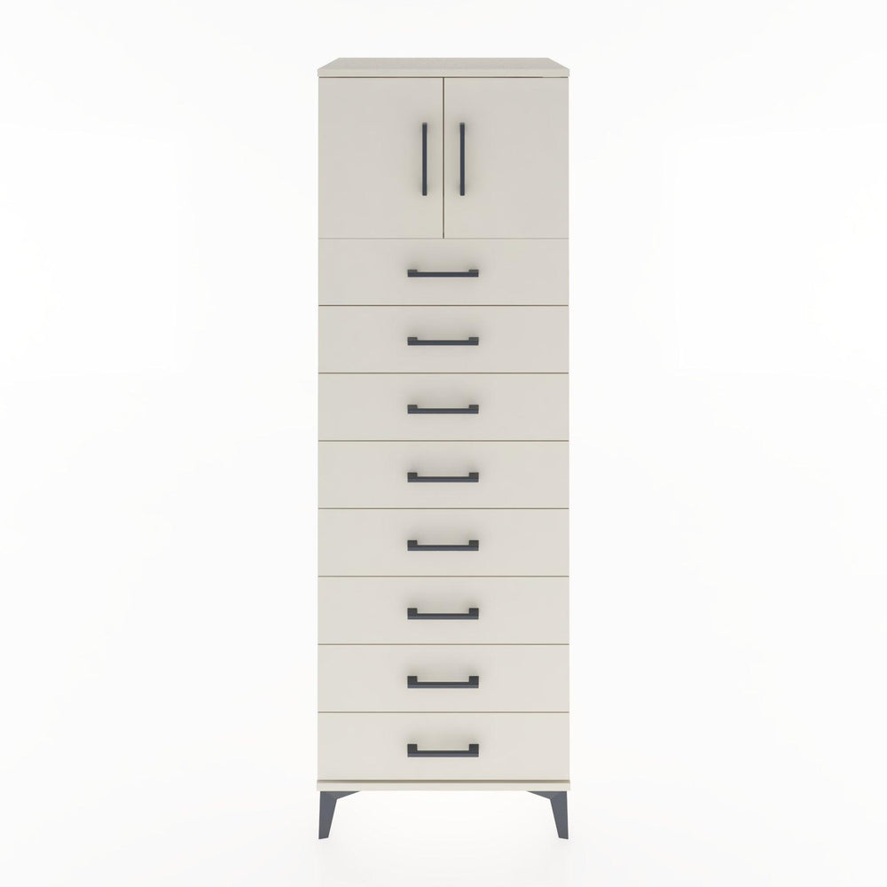 Woodntry Modular Cabinet Moonstone 60x44x170 cm with Doors and Drawers KC1-1