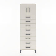 Woodntry Modular Cabinet Moonstone 60x44x170 cm with Doors and Drawers KC1-1