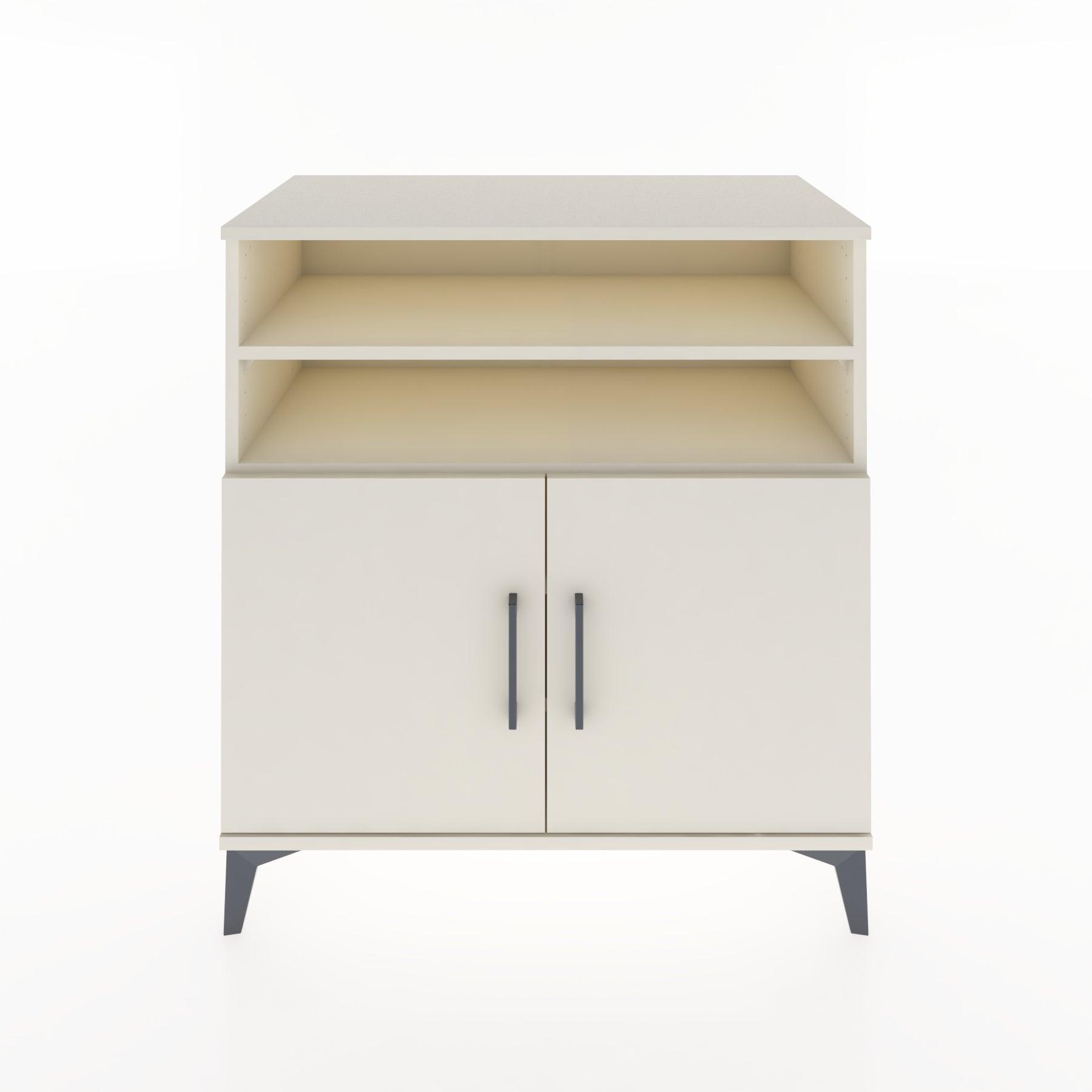 Woodntry Modular Dresser Moonstone 88x44x84 cm with Cover and Shelf KR37-1