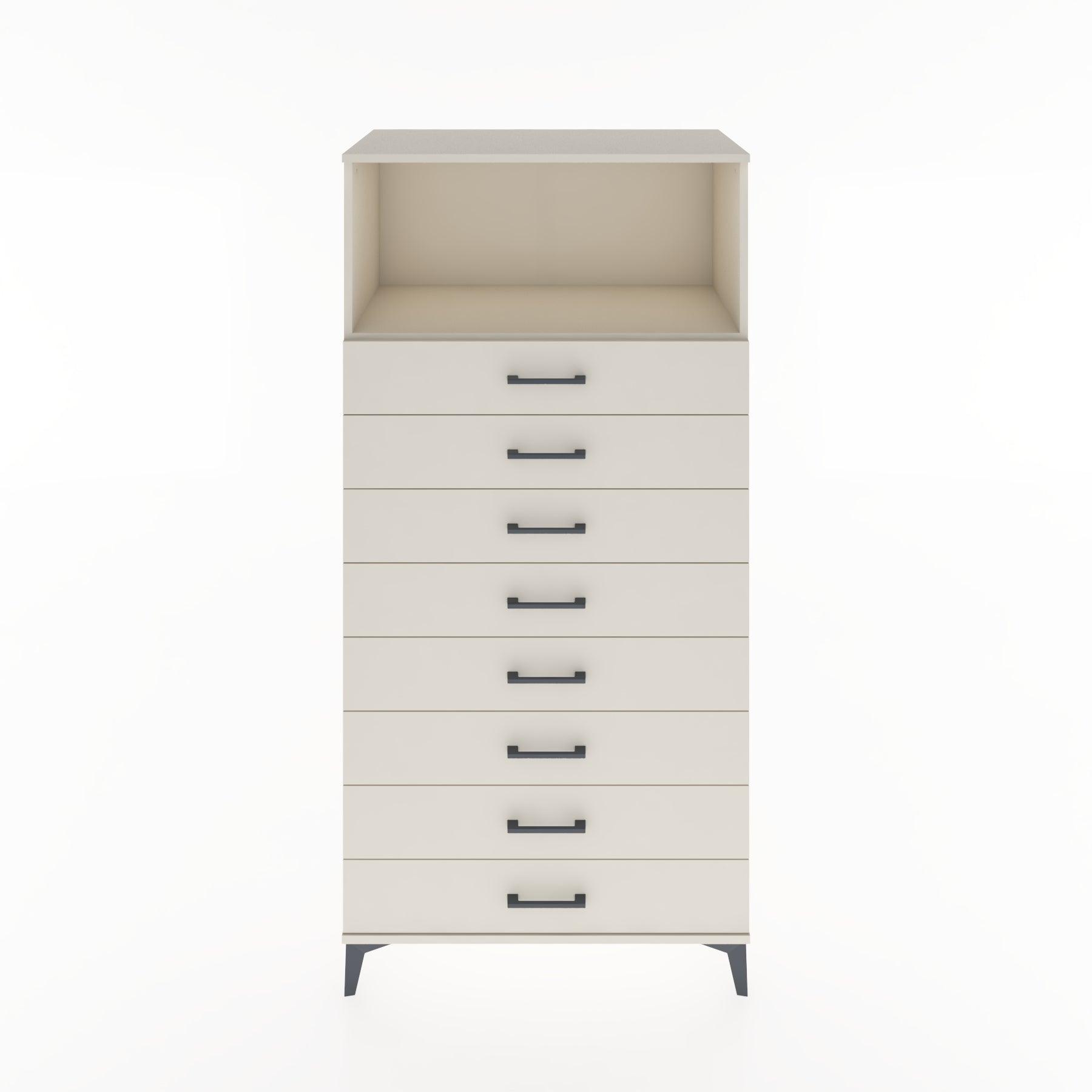 Woodntry Modular Cabinet Moonstone 88x44x170 cm with Drawers and Shelves CR32-1