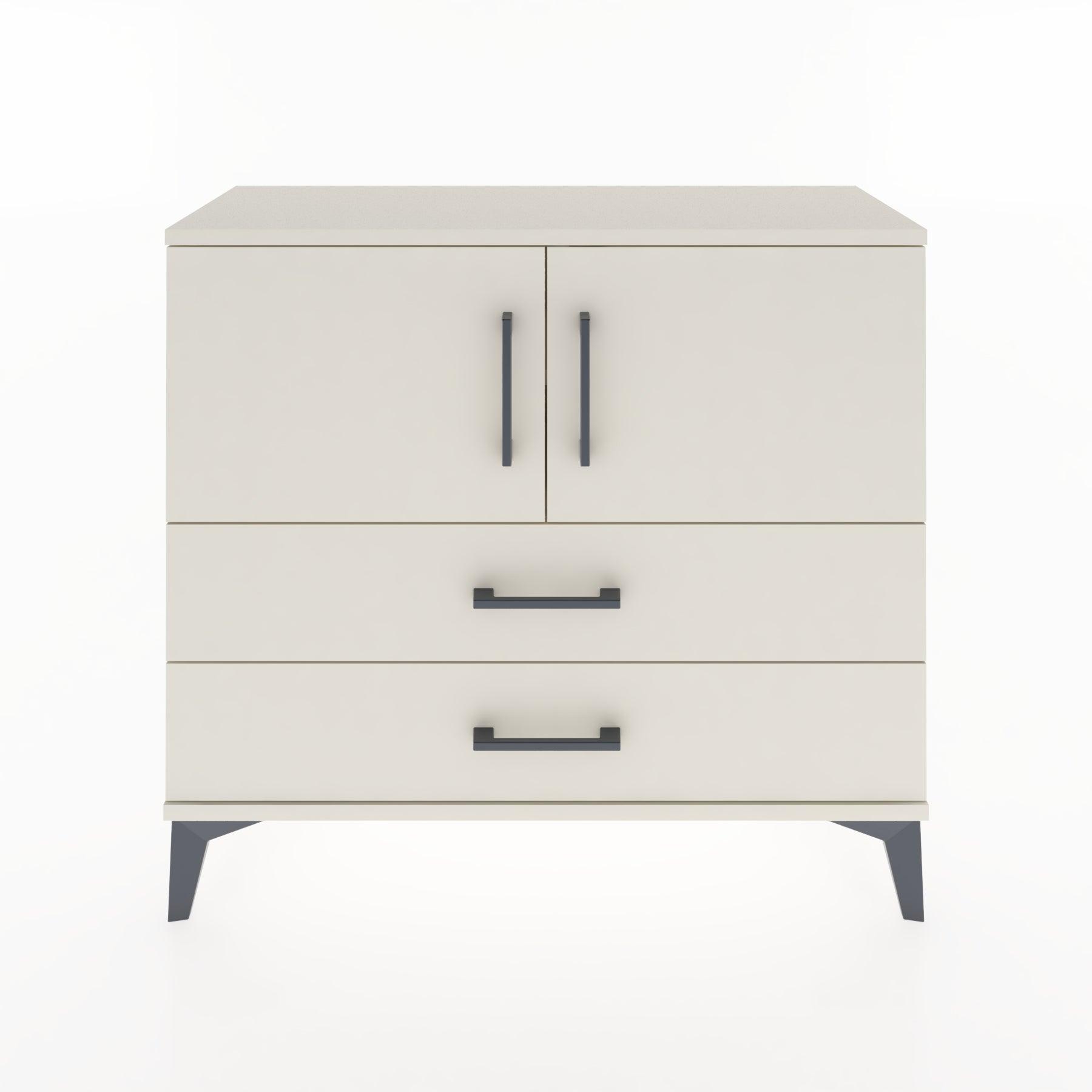 Woodntry Modüler Şifonyer Kapak ve Çekmeceli T1 88x30x94 cm Aytaşı - Woodntry